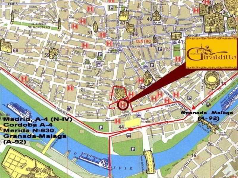 Giraldilla Otel Sevilla Dış mekan fotoğraf